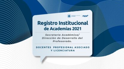 Registro institucional de academias