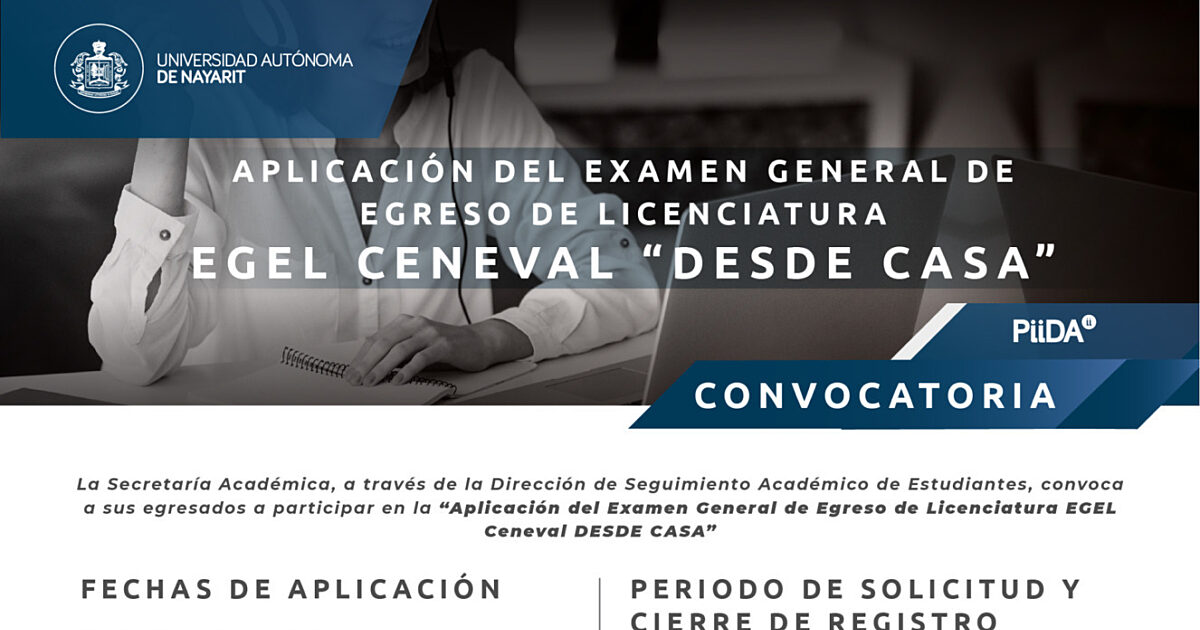 Aplicación Del Examen General De Egreso De Licenciatura Egel Ceneval 8228