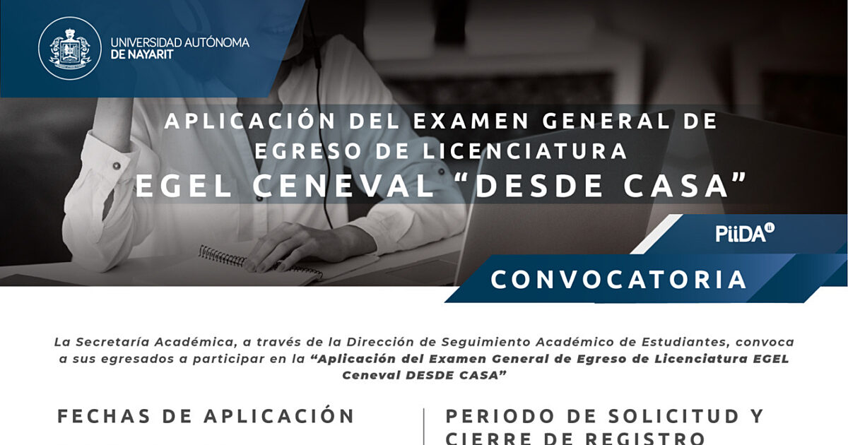 Aplicación Del Examen General De Egreso De Licenciatura Egel Ceneval 2964