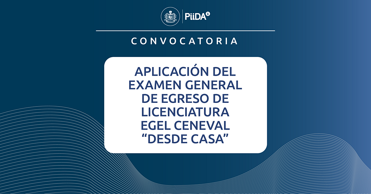 Aplicación Del Examen General De Egreso De Licenciatura Egel Ceneval 7184