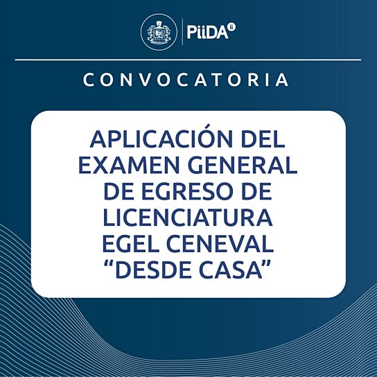 Aplicación Del Examen General De Egreso De Licenciatura Egel Ceneval 9789