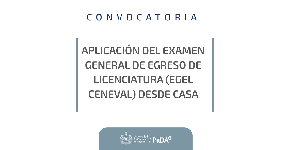 Aplicación Del Examen General De Egreso De Licenciatura Egel Ceneval 3748