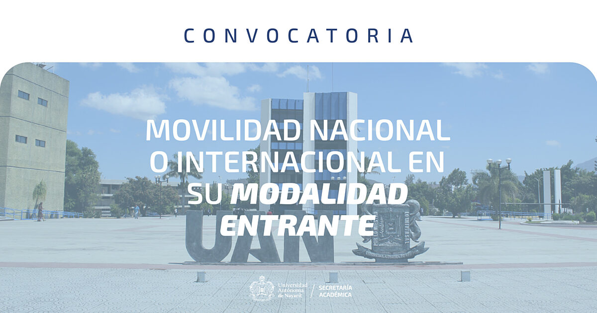 Convocatoria De Movilidad Nacional O Internacional En Su MODALIDAD…